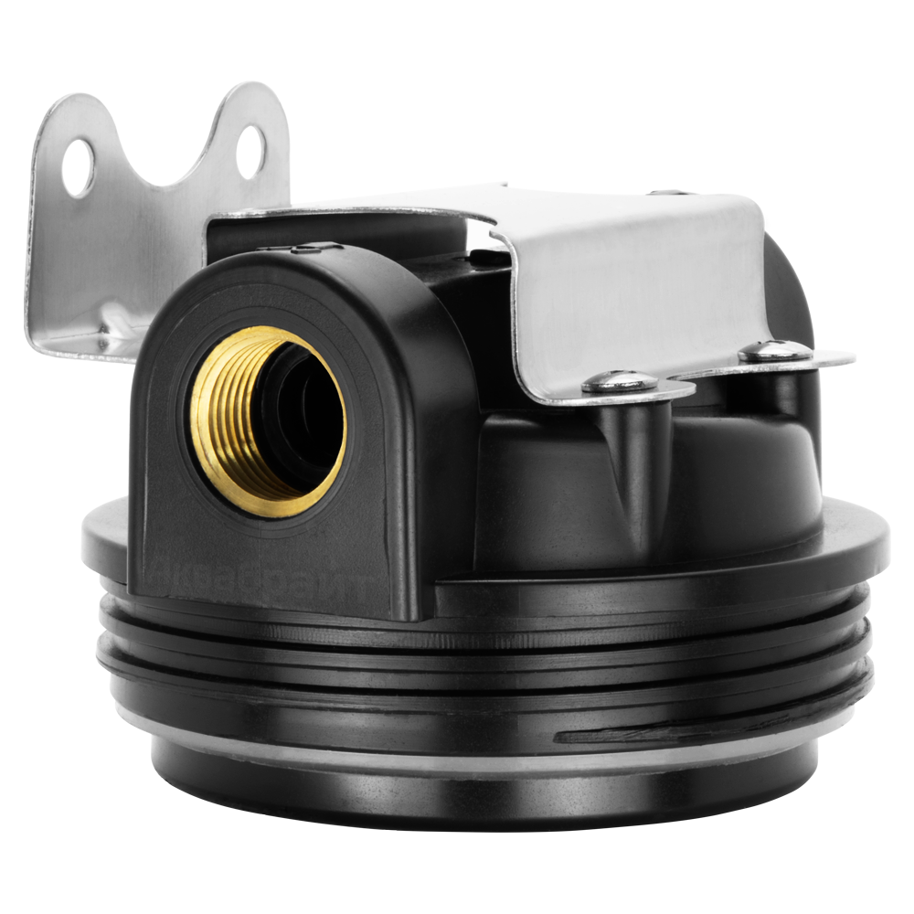 Магистральный фильтр для горячей воды Аквабрайт АБФ-НЕРЖ-12-ПЛ