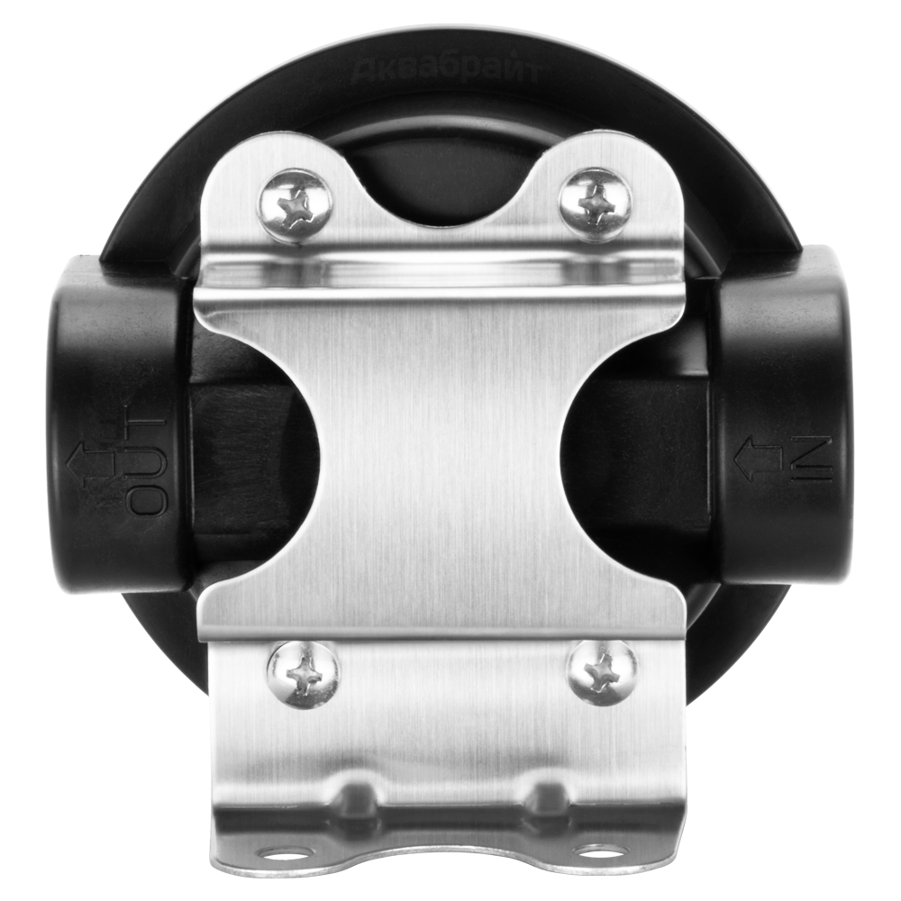 Магистральный фильтр для горячей воды Аквабрайт АБФ-НЕРЖ-12-ПЛ