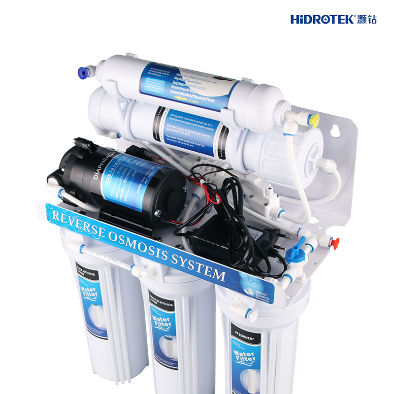 Система обратного осмоса Hidrotek RO-50G-А01 5-ступ. с помпой