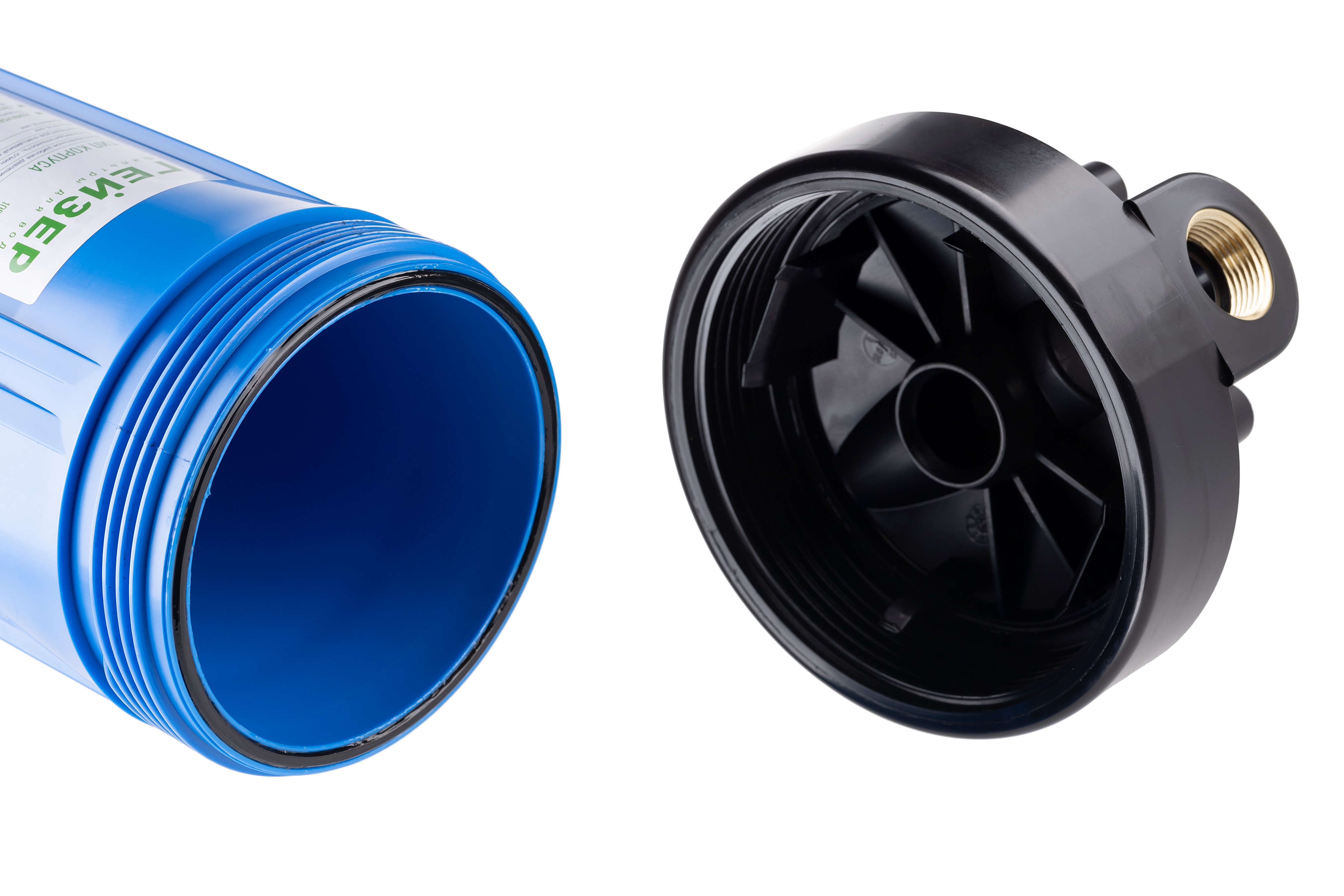 Магистральный фильтр Гейзер 10ВВ с латунными вставками