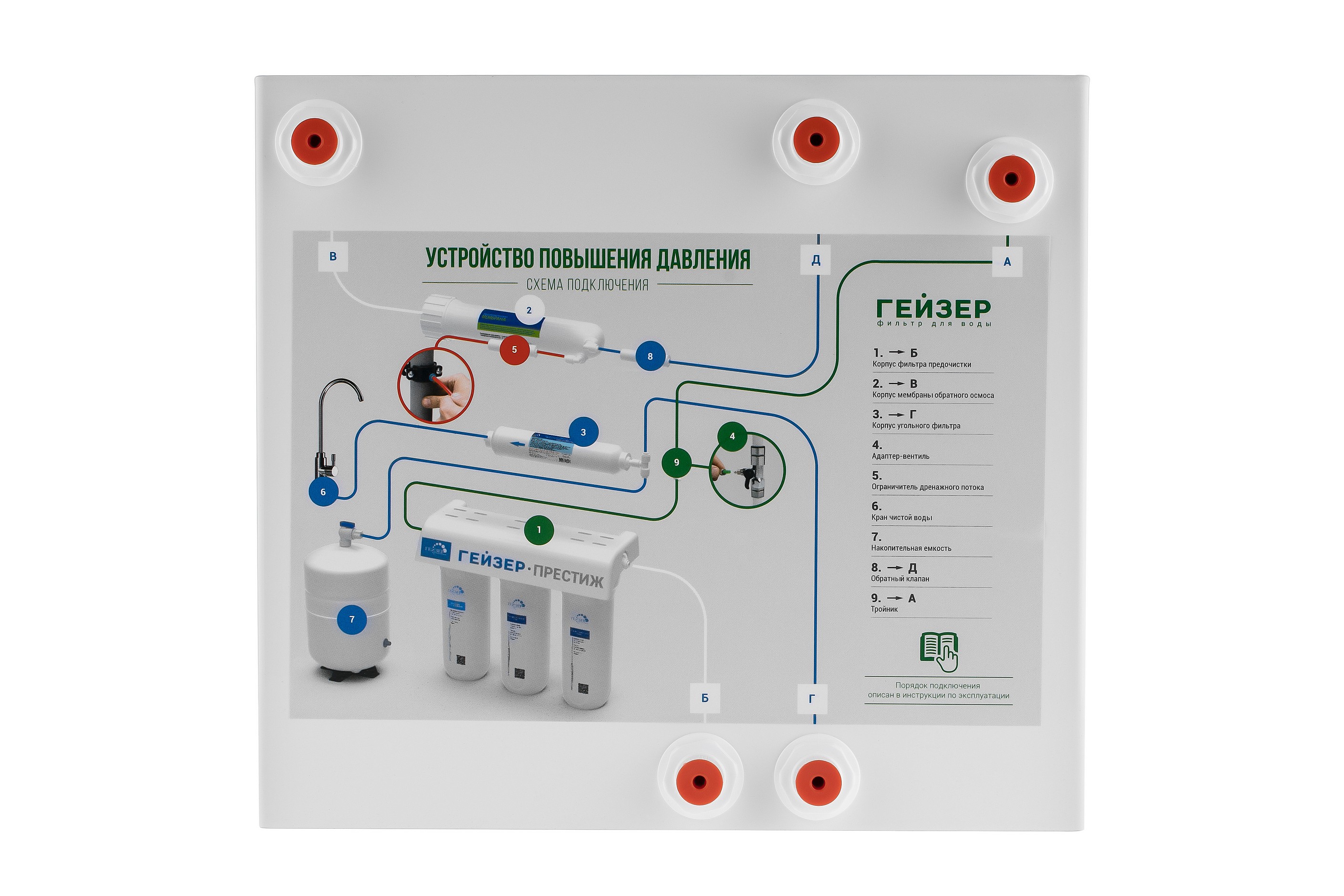 Устройство повышения давления Гейзер BP-50