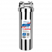 Магистральный фильтр для горячей воды Аквабрайт АБФ-НЕРЖ-12