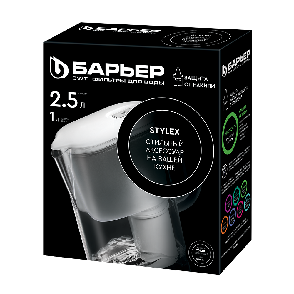 Фильтр-кувшин Барьер Токио Опти Лайт (черный)