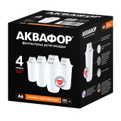 Комплект картриджей для фильтра-кувшина Аквафор А6 (4 шт)