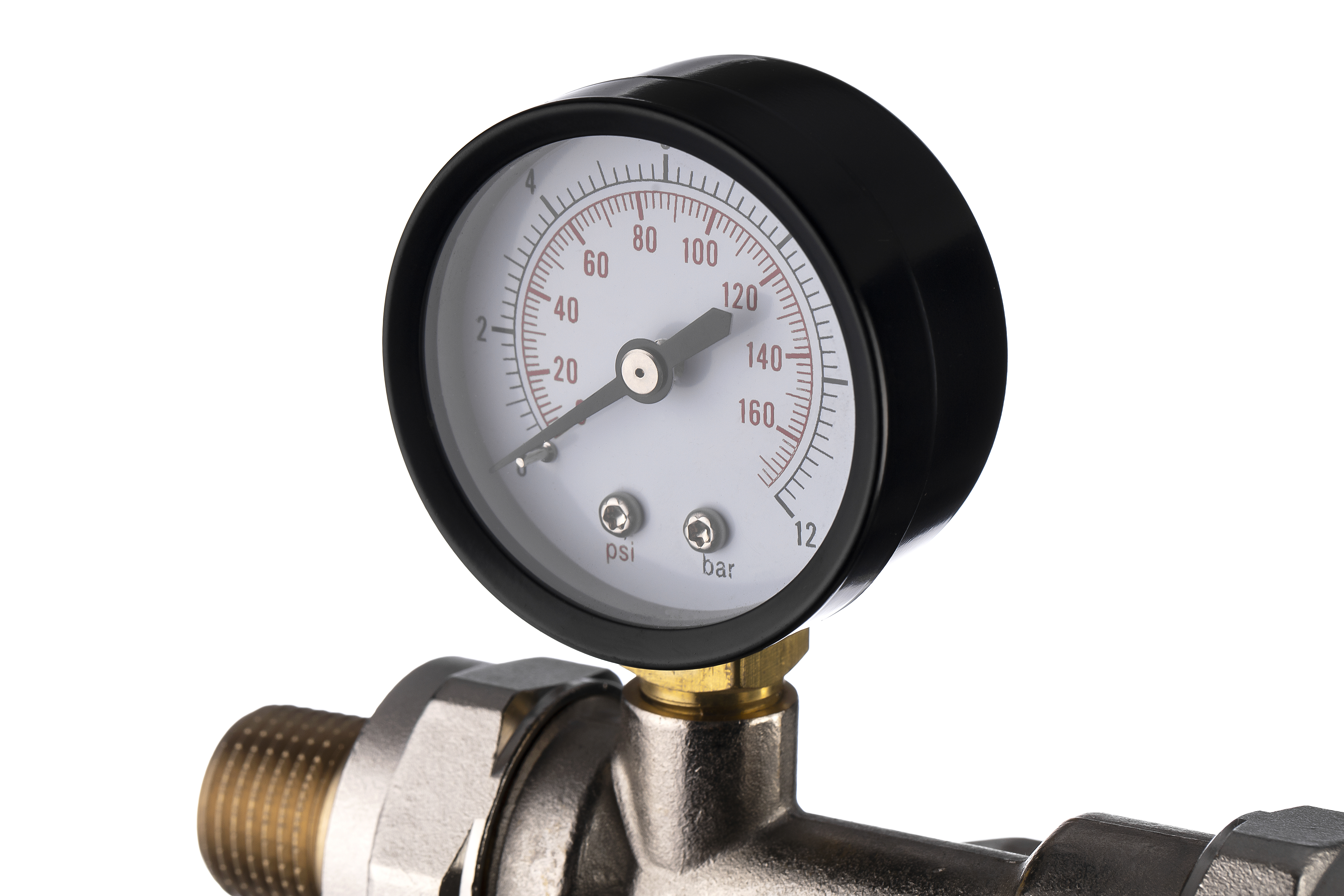 Фильтр Гейзер Бастион 122 1/2'' (с манометром для горячей воды d60)