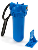 Корпус магистрального фильтра для холодной воды АкваПро 10SL 1/2'' синий