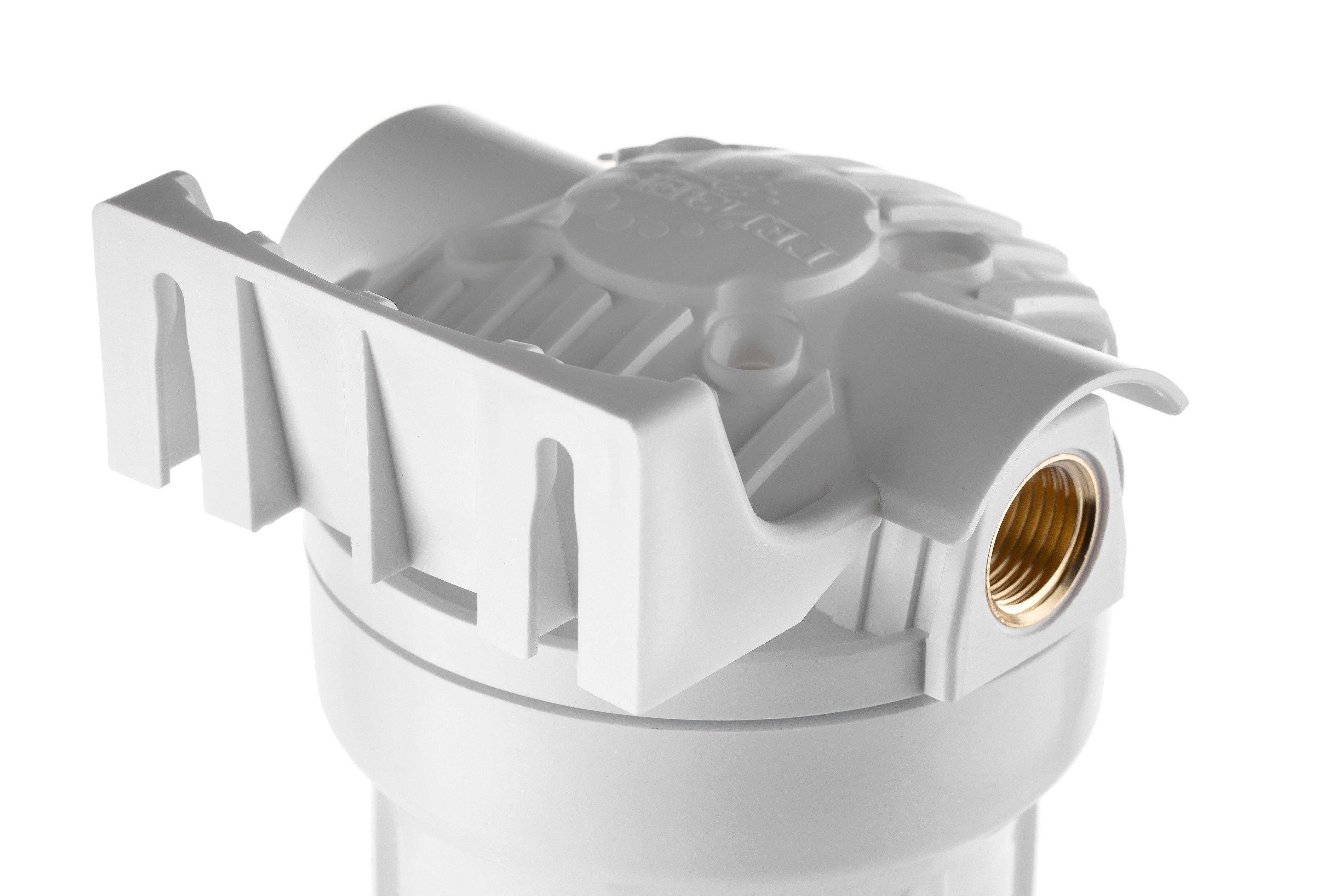 Корпус магистрального фильтра Гейзер 10SL 1/2 с пластмассовой скобой