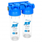 Магистральный двухступенчатый фильтр Аквабрайт АБФ-2 1/2