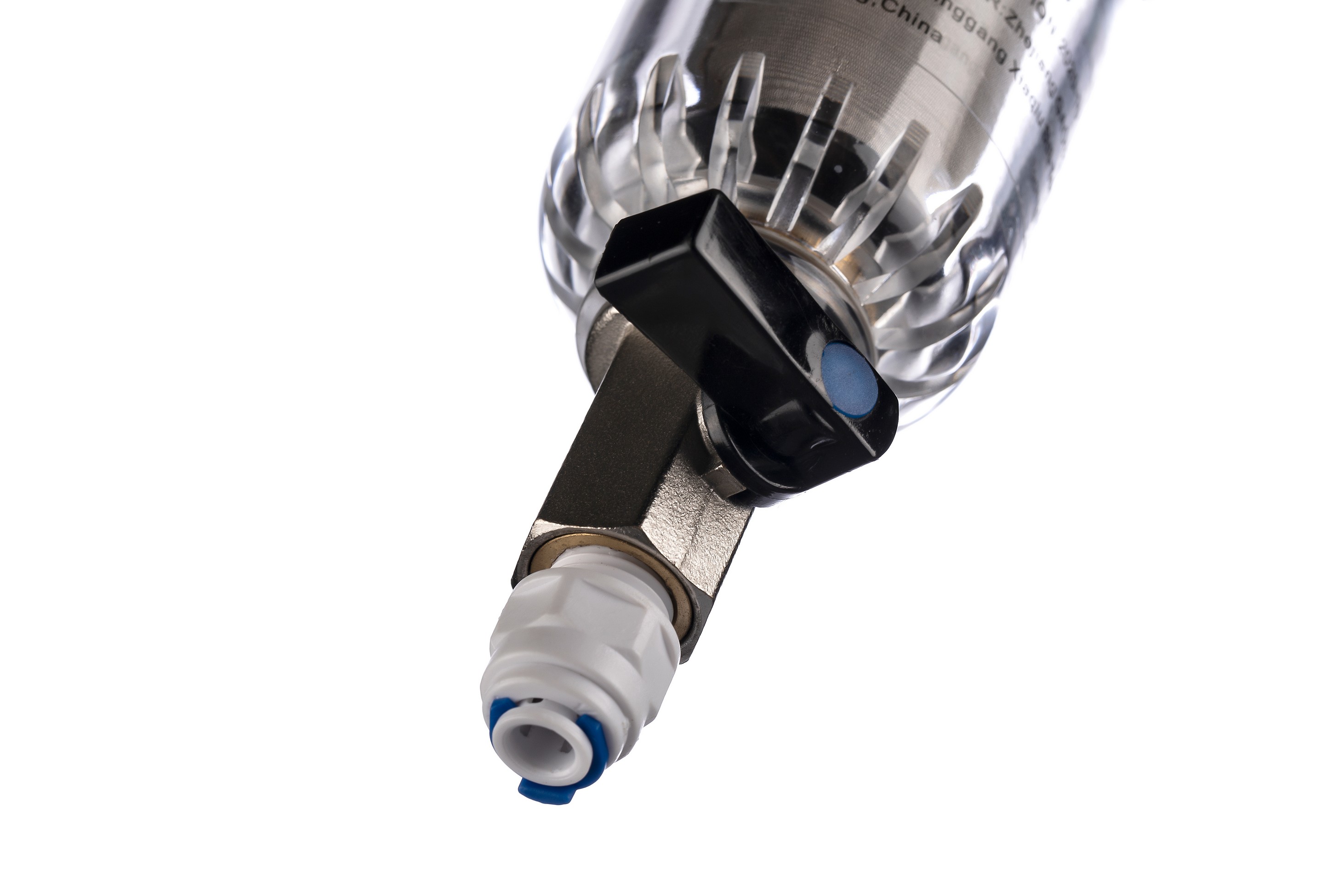 Магистральный сетчатый фильтр Гейзер Бастион 112 1/2 с манометром (d60)