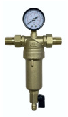 Фильтр промывной с манометром для горячей воды 1/2'' Victoria 27-702