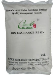 Загрузка смола ионообменная UPWM87 (25л) (Аналог Lewatit NM60)