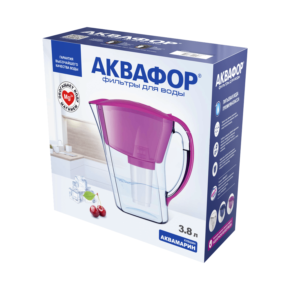 Фильтр-кувшин Аквафор Аквамарин белый