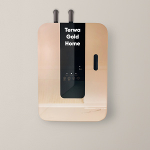 Настенный кабинетный умягчитель воды Terwa Gold Home (для горячей и холодной воды)