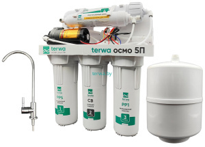 Система обратного осмоса Terwa ОСМО 5П (с помпой)