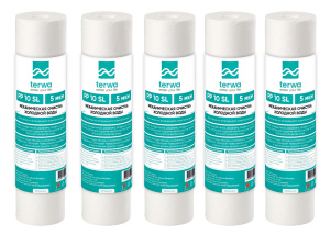 Картридж полипропиленновый Terwa PP 10 SL 5 мкм (5 шт)