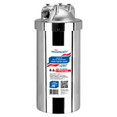 Магистральный фильтр для горячей воды Аквабрайт АБФ-НЕРЖ-10ББ