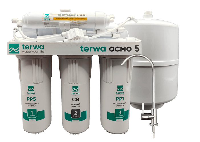 Системы обратного осмоса Terwa Осмо 5