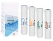 Комплект 4х картриджей Aquafilter EXCITO-CLR-CRT (некомплект)