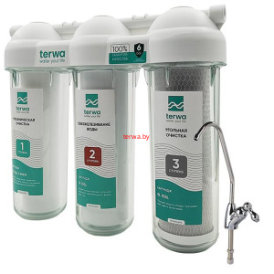 Трехступенчатый фильтр Terwa Трио Антижелезо