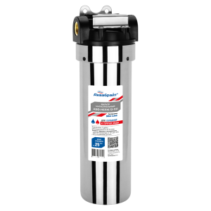 Магистральный фильтр для горячей воды Аквабрайт АБФ-НЕРЖ-34-ПЛ