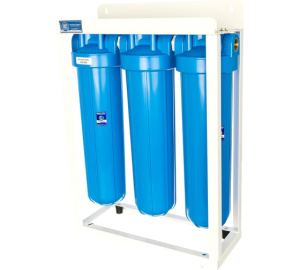 Комплект 3-х копусов Aquafilter HHBB20B на стеллаже