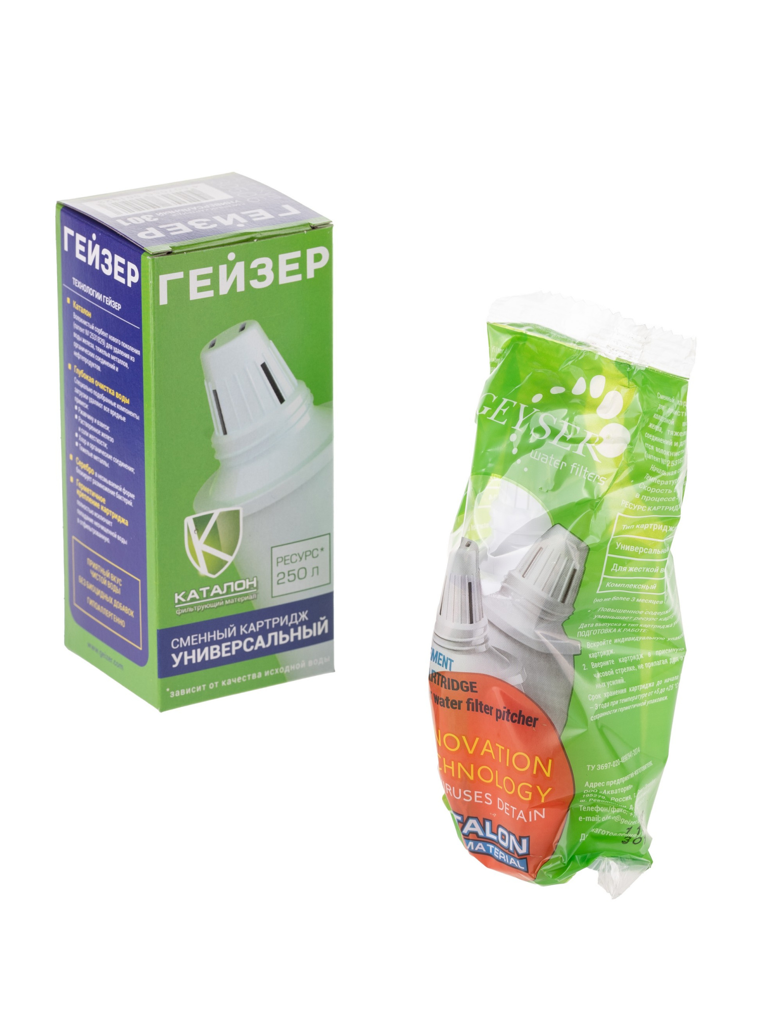 Картридж для фильтра-кувшина Гейзер 301